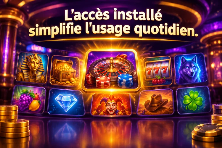 L'accès installé simplifie l'usage quotidien