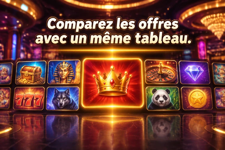 Comparez les offres avec un même tableau