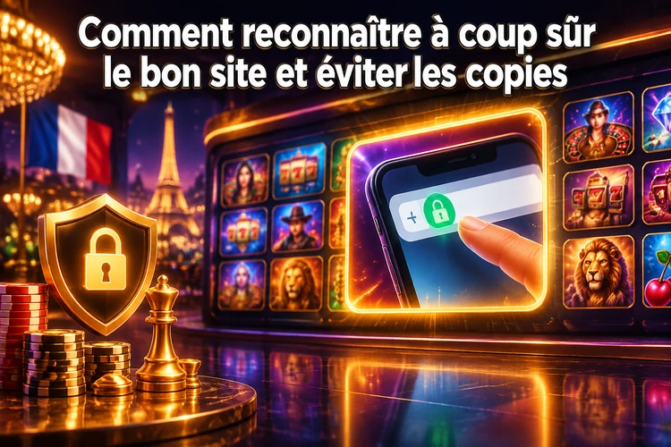 Comment reconnaître à coup sûr le bon site et éviter les copies